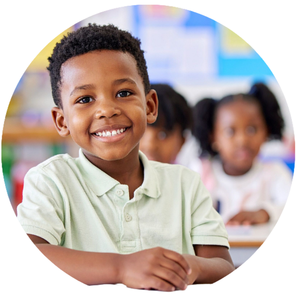 Boy in classroom