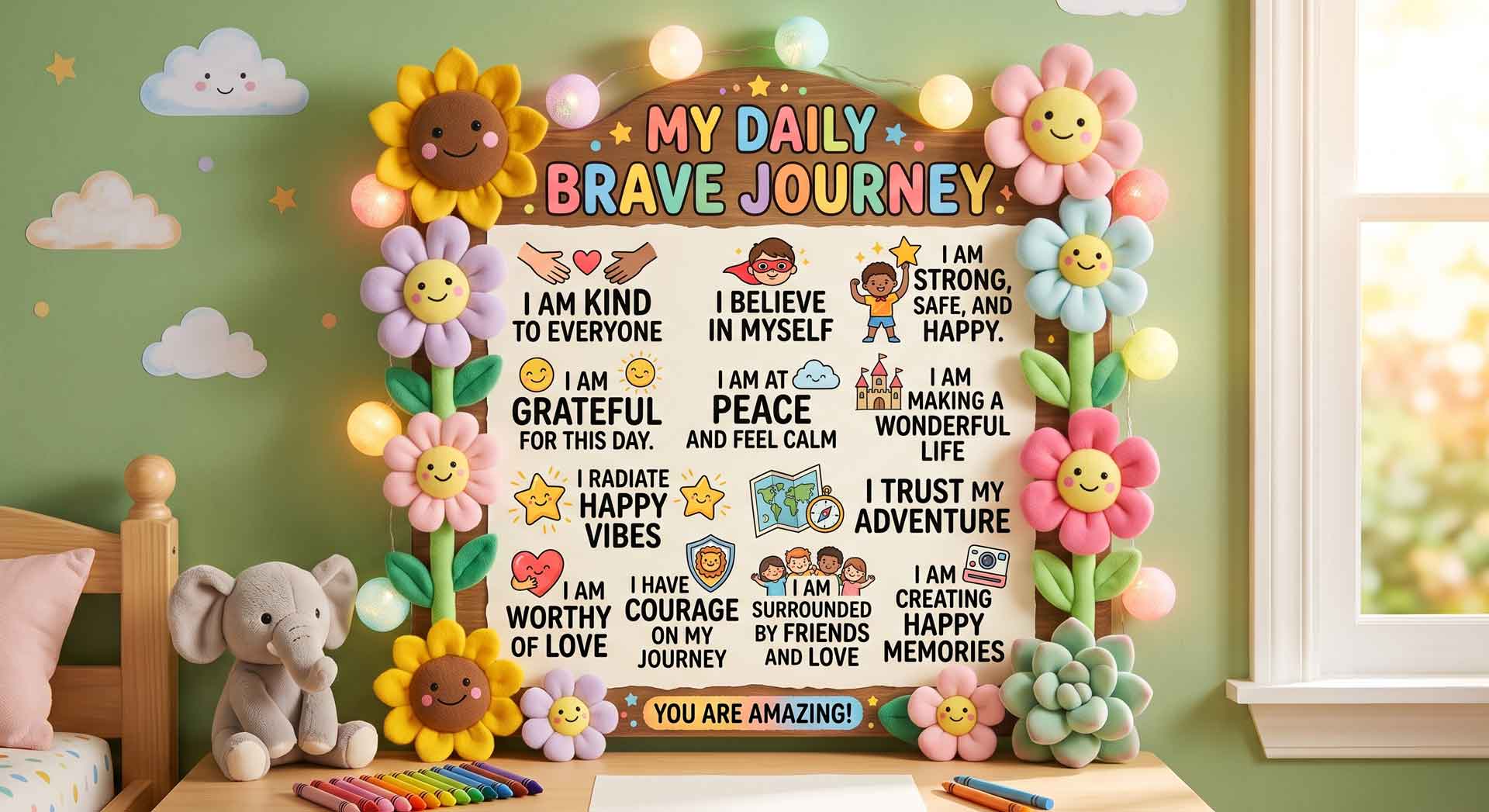 Fostering Resilience: Utilizing Affirmations to Support a Child's Social and Emotional Well-being